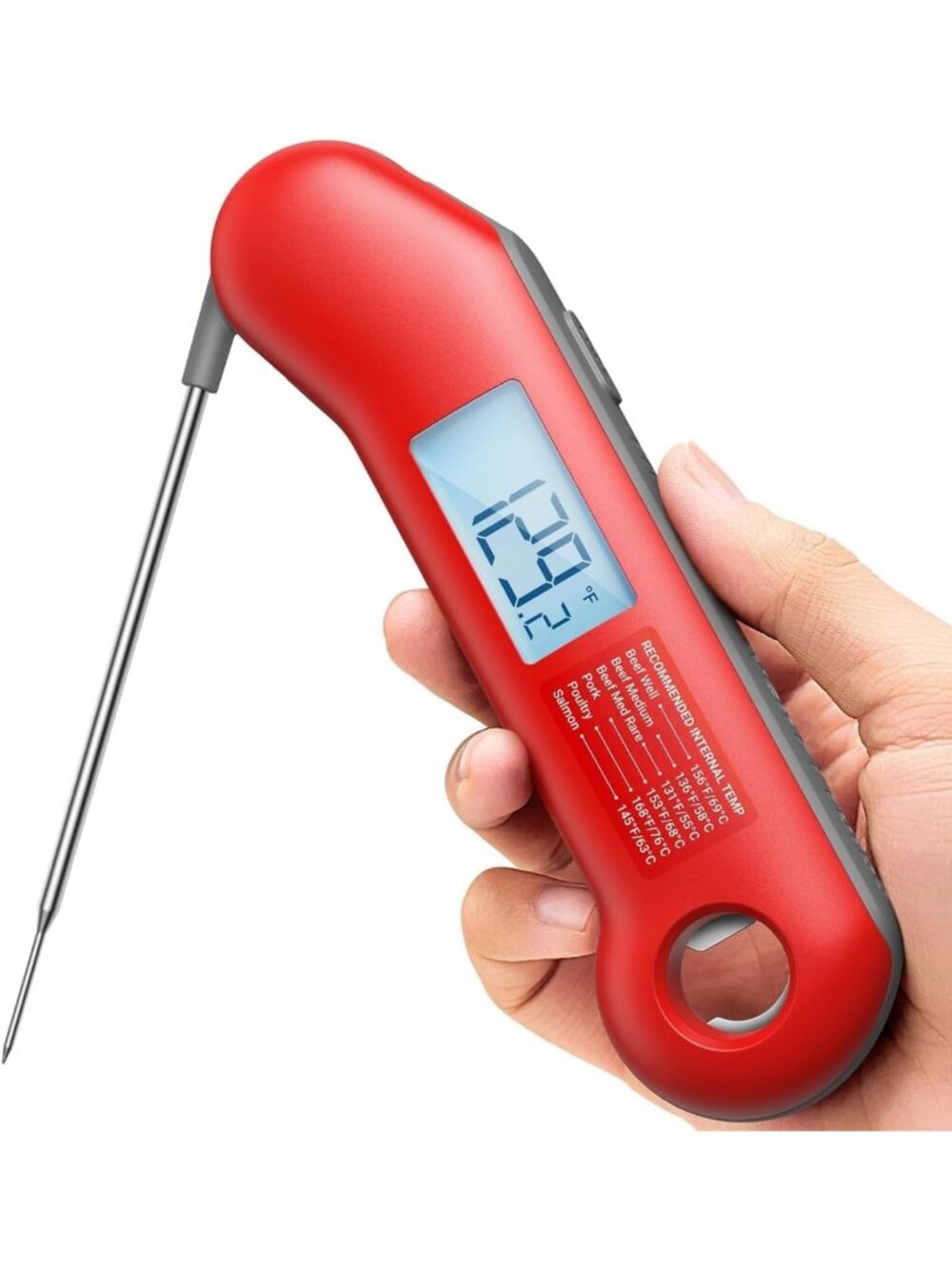Professional Digital Meat Thermometer - Instant Read, ±0.5°F Accuracy, Fast